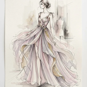 Atelier Couture Sketch